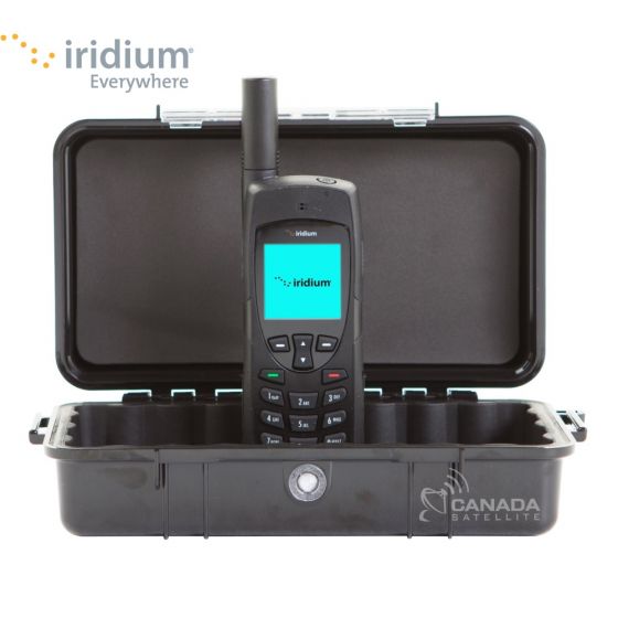 Iridium 9555N Satellite Phone + Pelican 1060 Case
